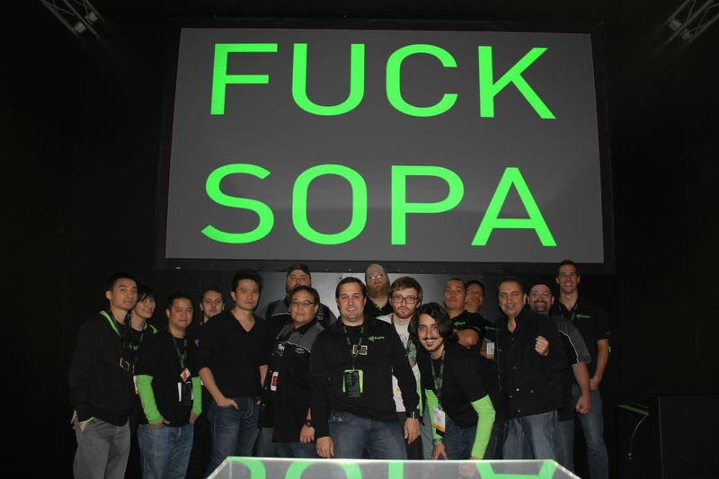 Illustration for article titled This is What Razer Thinks of SOPA